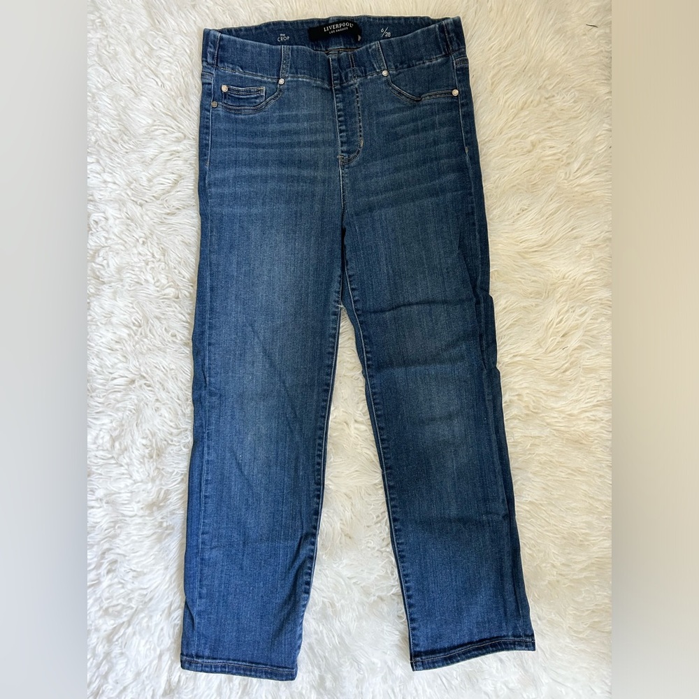 Liverpool brand crop jeans
